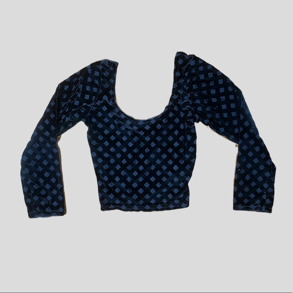 Black Milk Black Velvet Crop Top